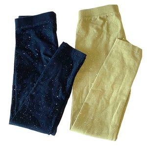 Cat & Jack Sparkle Leggings Size 6&7